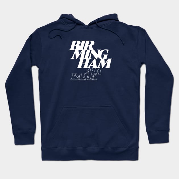 Birmingham - Staggered Hoodie by Jake Ingram